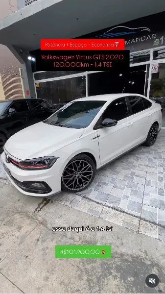 Volkswagen Virtus GTS 1.4tsi 🚘 2020