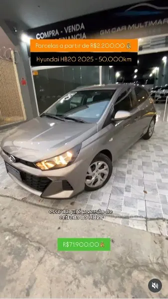 Hyundai HB20 2025